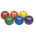 Champion Sports 6 in. Rhino Skin Playground Ball Set, Multicolor - Set of 6 CH56066